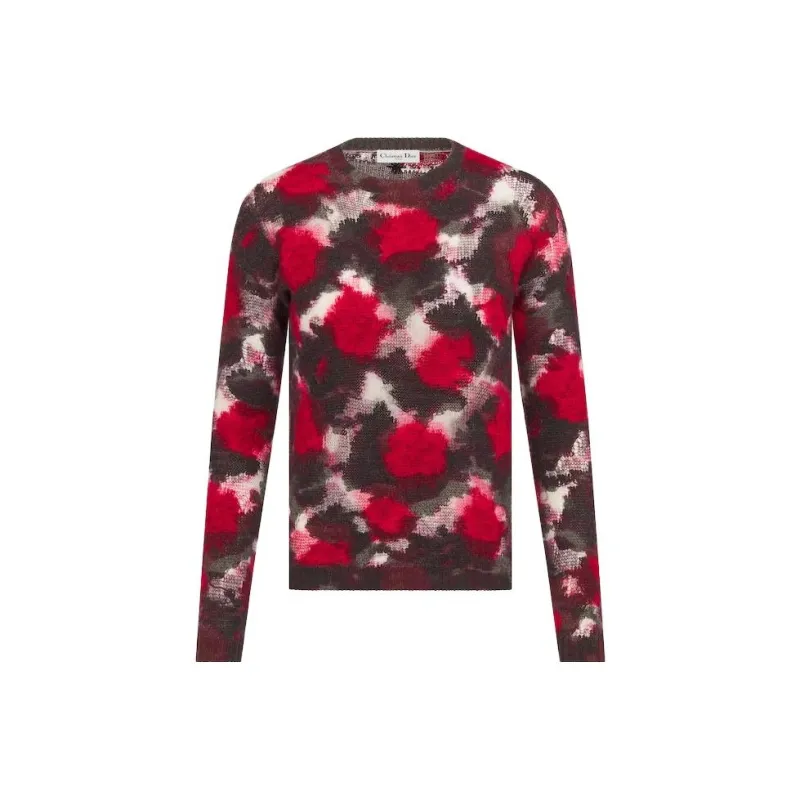 DIOR Sweater 'Red/Multicolor'-0