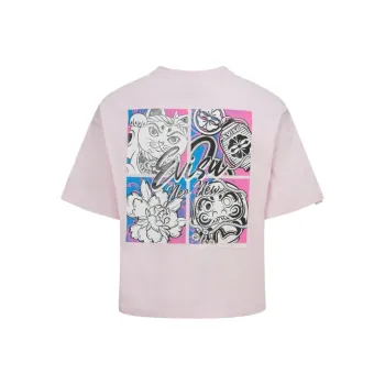EVISU T Shirts Women's Pink
