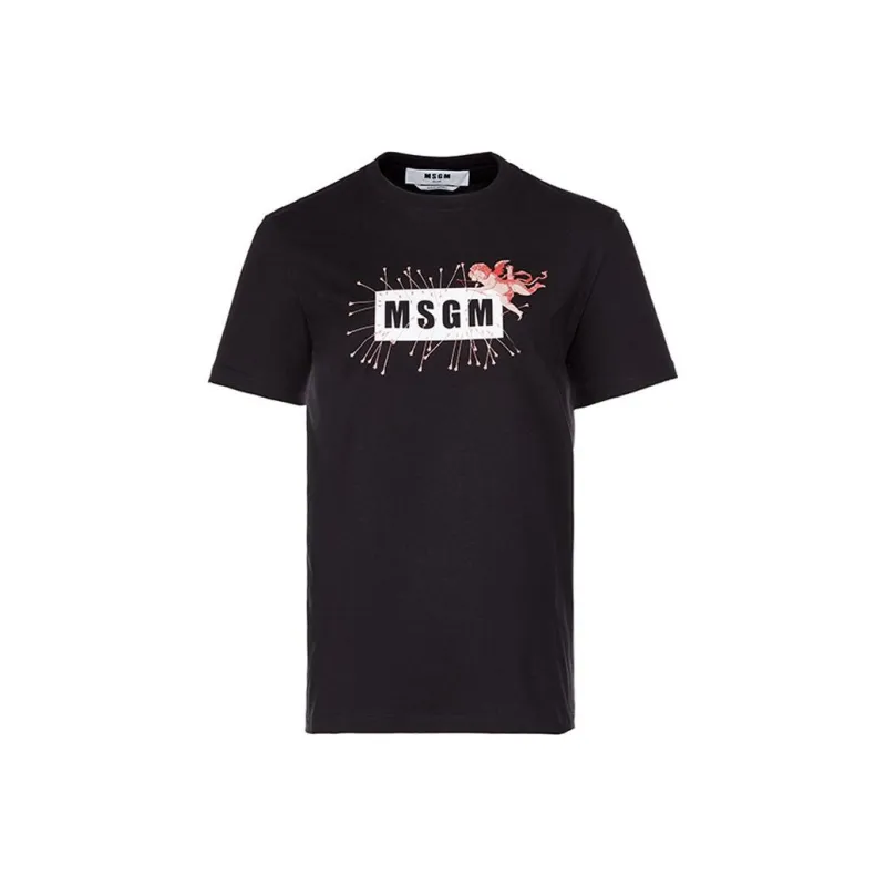 MSGM T Shirts Women's Black-0