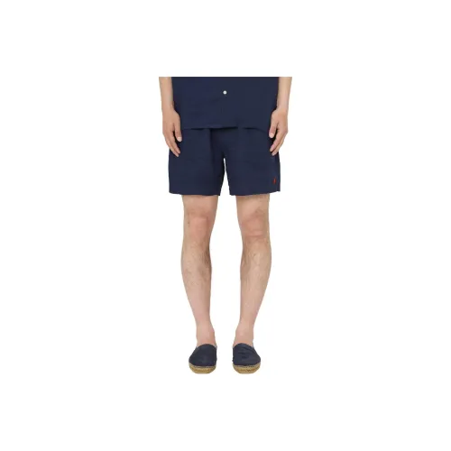 polo-shirts men usb wallets caps Casual Shorts Men's Marine Blue