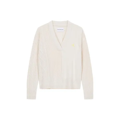 Calvin Klein Sweaters Women's Ecru