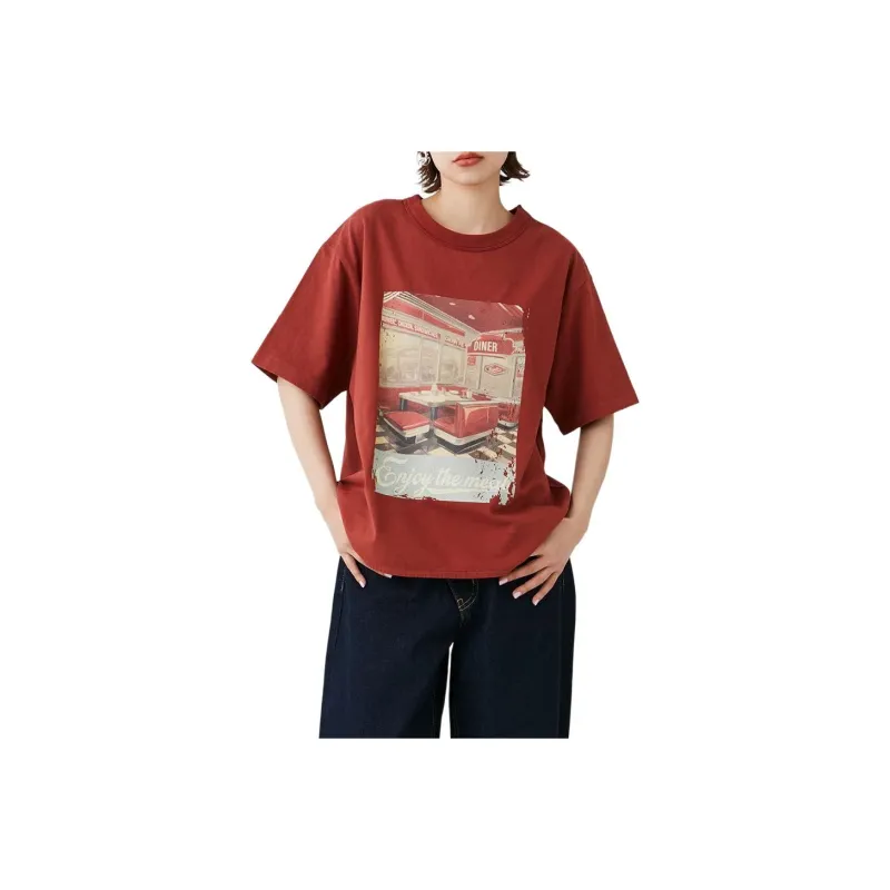 MOUSSY T Shirts Women's-1