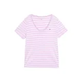 Light Purple & White Stripes