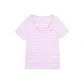 Light Purple & White Stripes