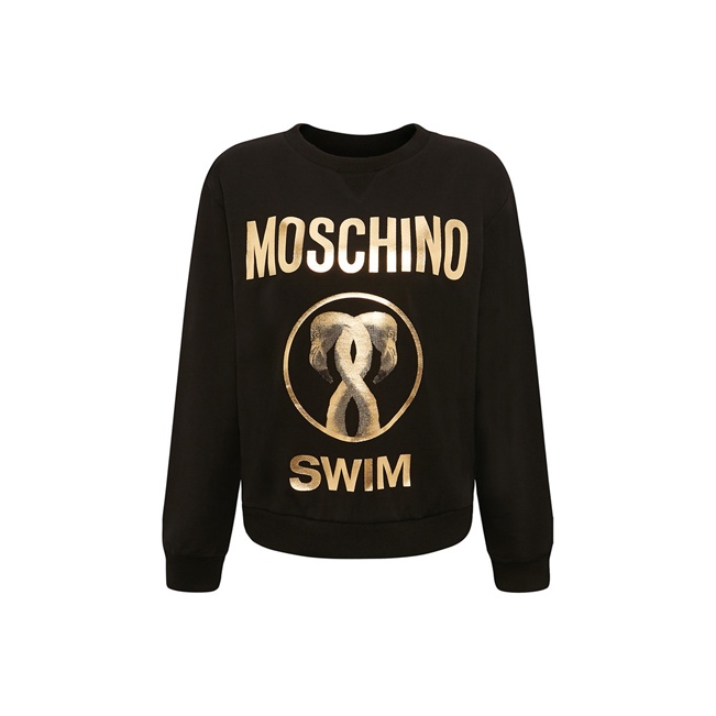 MOSCHINO A050255220295 関税送料込 MOSCHINO Sweatshirts Women's Black S - POIZON