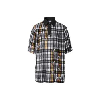 Burberry Polo Shirt Women's Black
