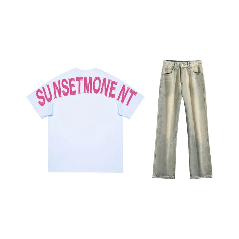 SUNSETMONENT Casual Sportswear Unisex-44