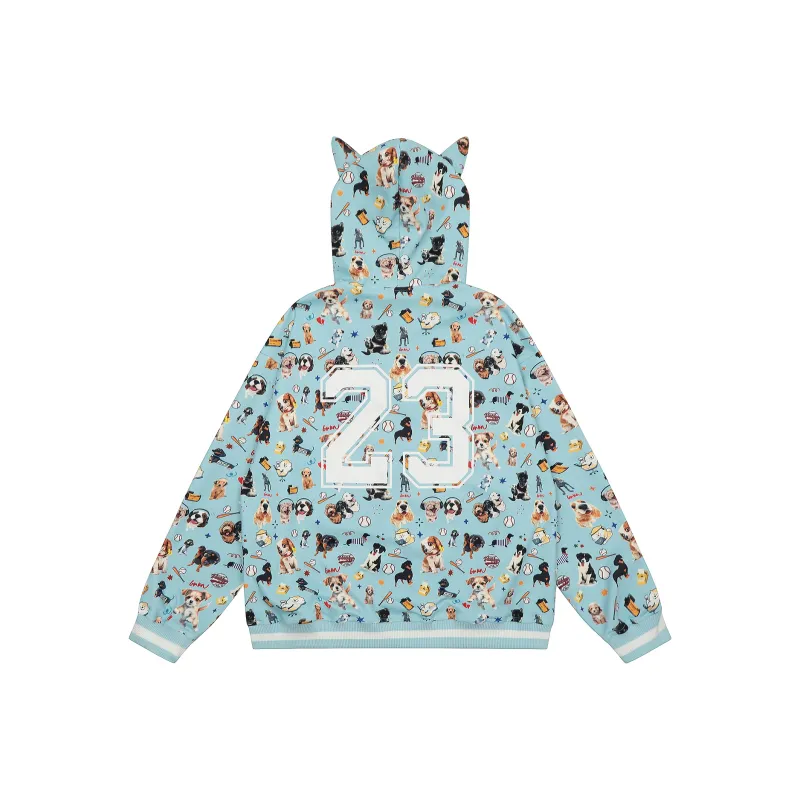 Libito Spring And Autumn Sweatshirt Unisex-4