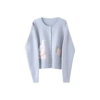Alxnan Sweaters Women's Lake Blue