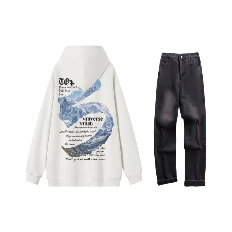 VniVerseVClub Sweatshirt Set Unisex-2