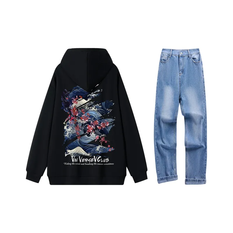 VniVerseVClub Sweatshirt Set Unisex-6
