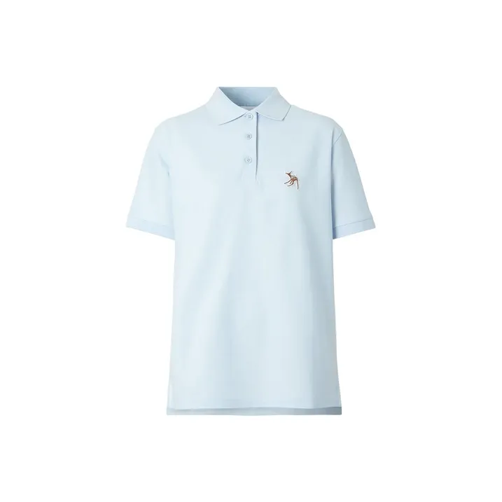 Burberry Polo Shirts Women's Blue-0