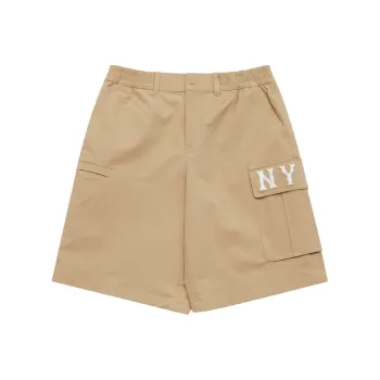 MLB New York Yankees Basic Collection SS25 Casual Shorts Unisex Khaki