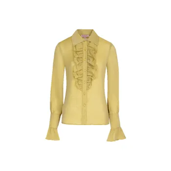 LIZZY Shirt Women's Mustard Yellow