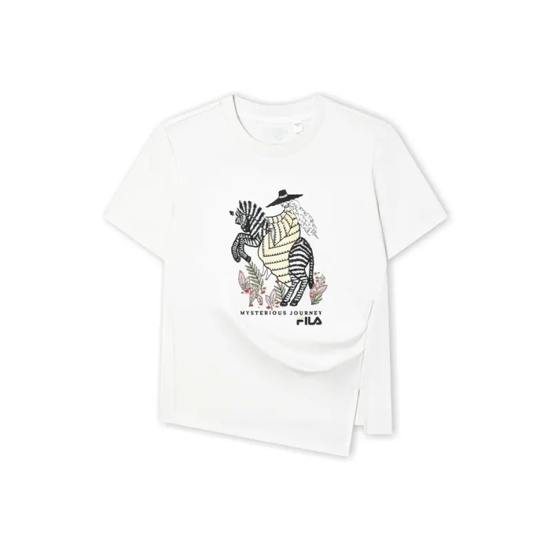 FILA T Shirt Women's Cloud White-0