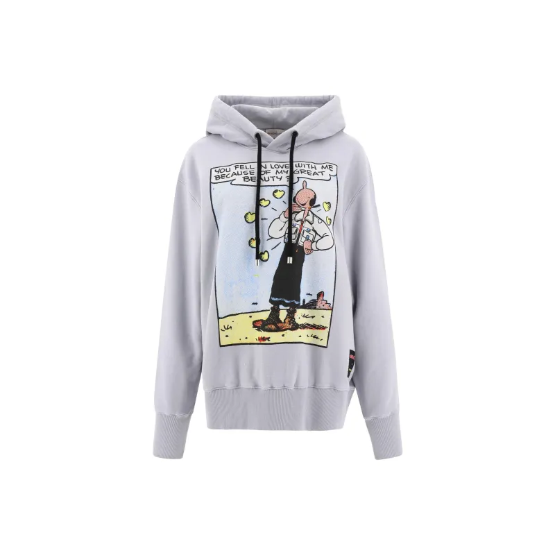 MONCLER GENIUS Olive Oyl Cotton Hoodie-0