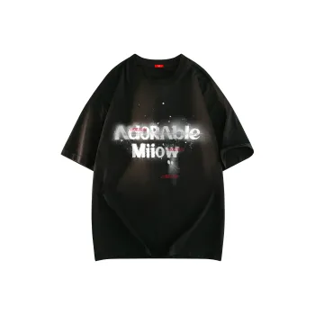 MIIOW Drop Shoulder Sleeve T Shirt Women's