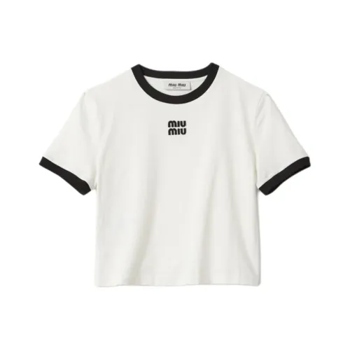 miu Sunglasses miu Sunglasses T Shirts Women's White