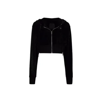 Givenchy Cropped Drawstring Hoodie