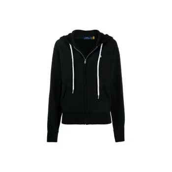 Polo Ralph Lauren Logo Embroidered Zipped Hoodie