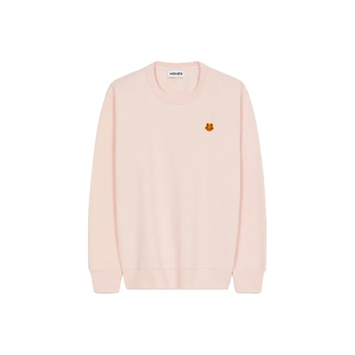 KENZO Classic Tiger Head Sweatshirts Women's Pink-0