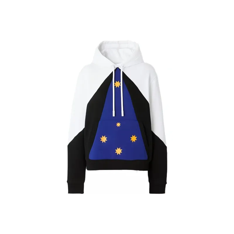 Burberry Southern Cross Graphic Hoodie Blue/White-0