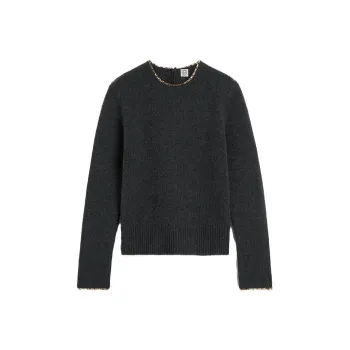 TOTEME Cadena Ribbed Knit Jumper