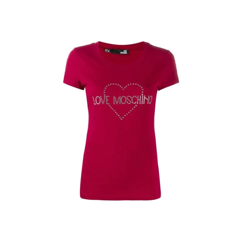 LOVE MOSCHINO T Shirts Women's Red-0
