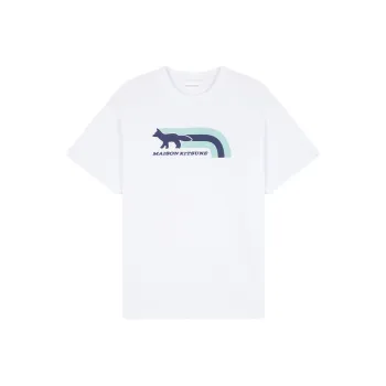 Maison Kitsune Flash Fox Relaxed T Shirt