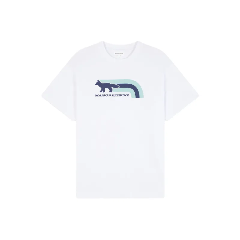 Maison Kitsune Flash Fox Relaxed T Shirt-0
