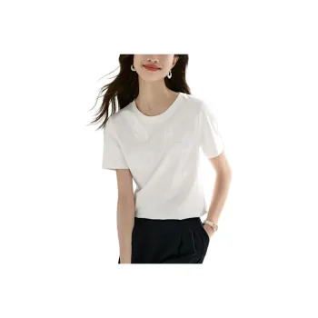 Mo Han Yi Mei Regular T Shirt Women's White