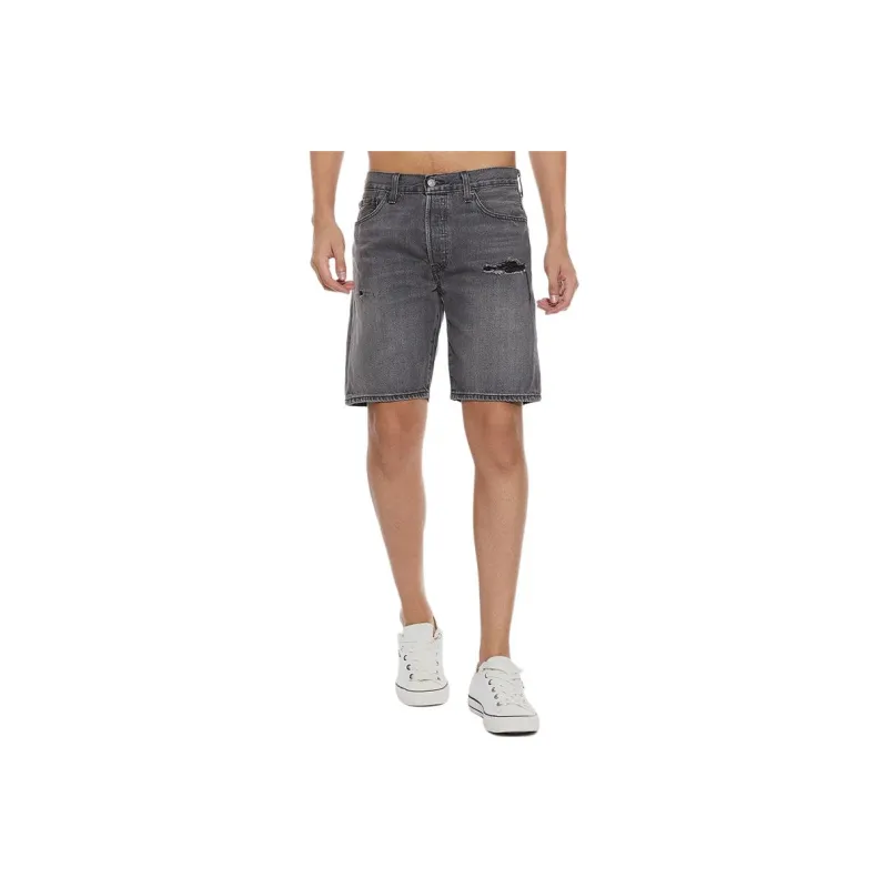Levi’s Casual Shorts Men's Black Gray Color-0
