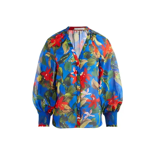 ALICE+OLIVIA SS24 Shirt Women's Blue