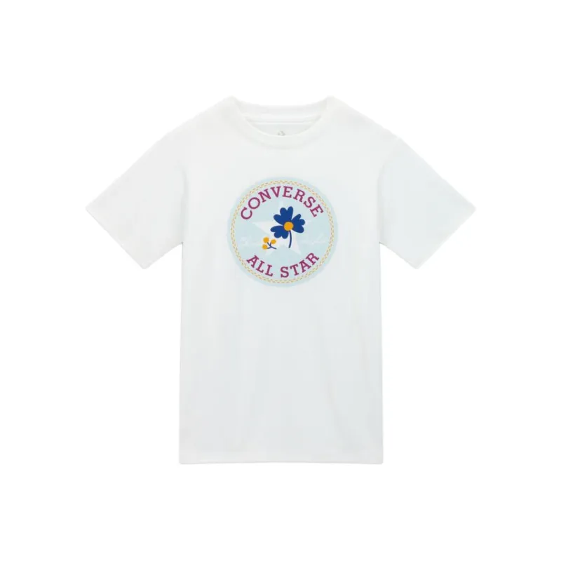 Converse Regular T-Shirt Women's White-0