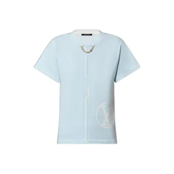 LOUIS VUITTON T Shirt Women's Light Blue
