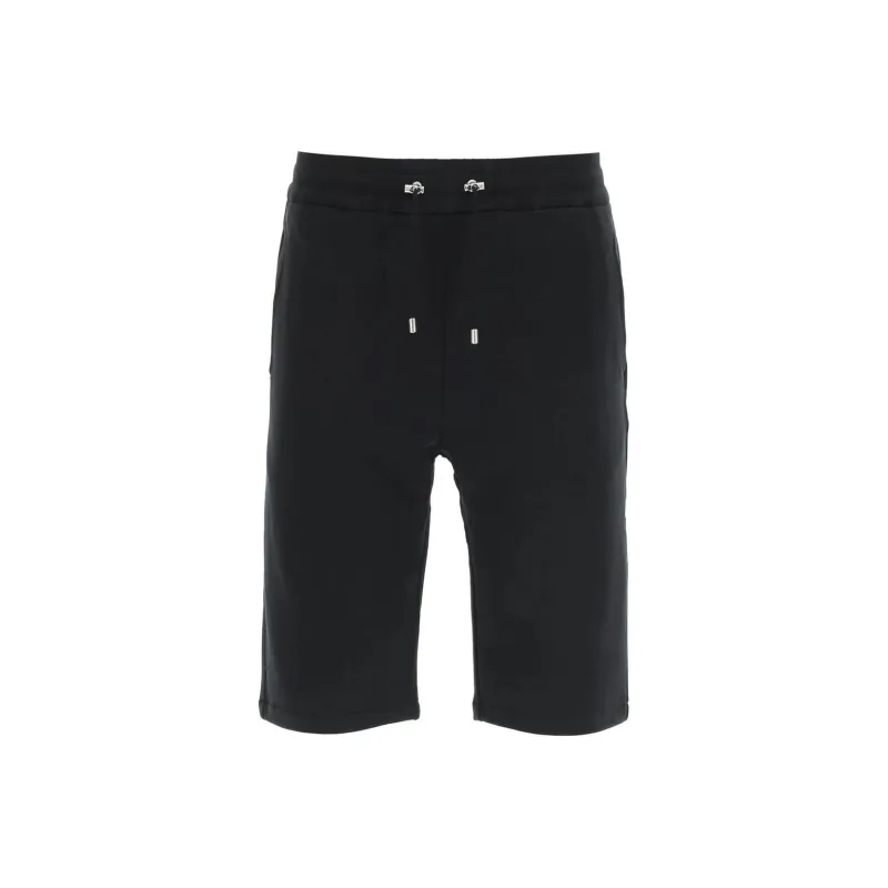BALMAIN Casual Shorts Men's Black-0