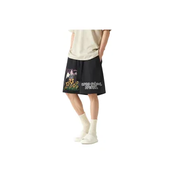 AFTER SCHOOL SPECIAL Casual Shorts Unisex Black