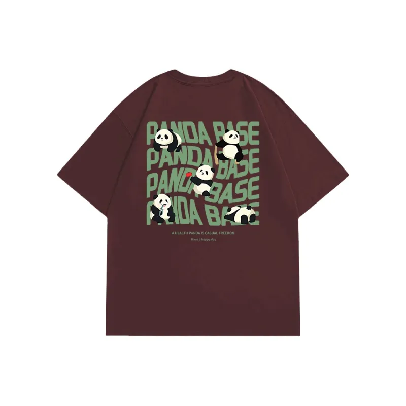 PANDA BASE T Shirts Unisex-7