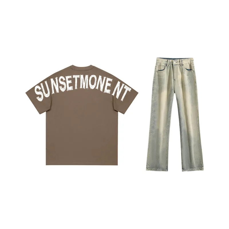 SUNSETMONENT Casual Sportswear Unisex-27