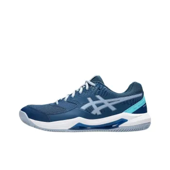 Asics Gel Dedicate 8 Anti Slip Wear Resistant Low Top Tennis Shoes Men's Blue