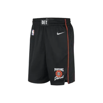 Nike Detroit Pistons City Swingman Casual Shorts Unisex Black