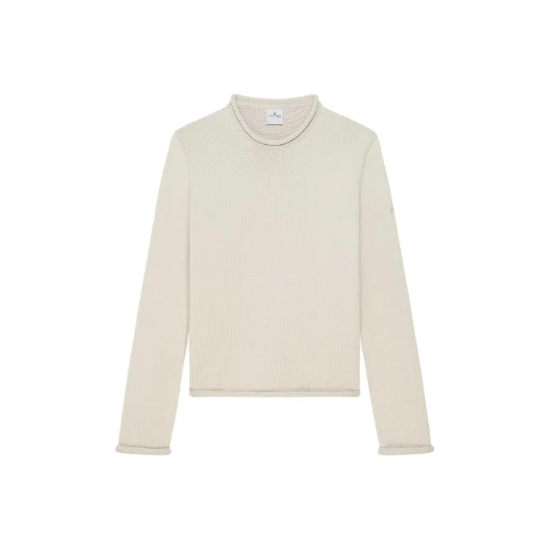 COURREGES SS25 KNIT SWEATER Women's Clay/Clay-0