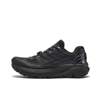 KAILAS FUGA EX2 Slip Resistant, Abrasion Resistant, Breathable Coverage Low Top Running Shoes Men's Ink Black