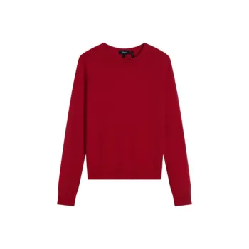 THEORY New Year Sweater Women's Starburst Red