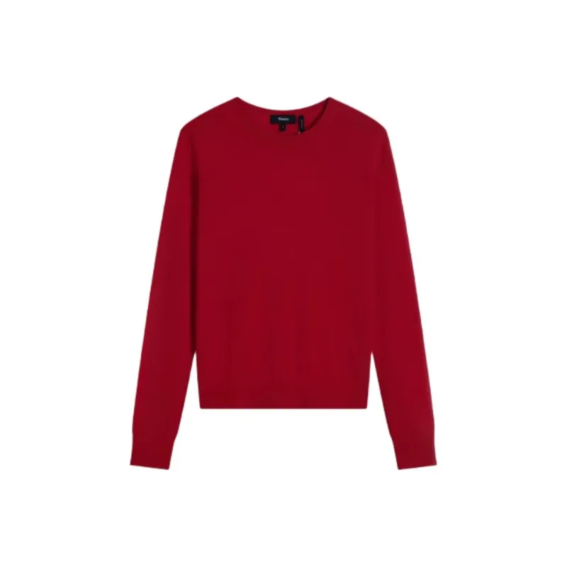 THEORY New Year Sweater Women's Starburst Red-0