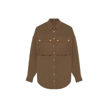 VERSACE Shirts Women's Brown