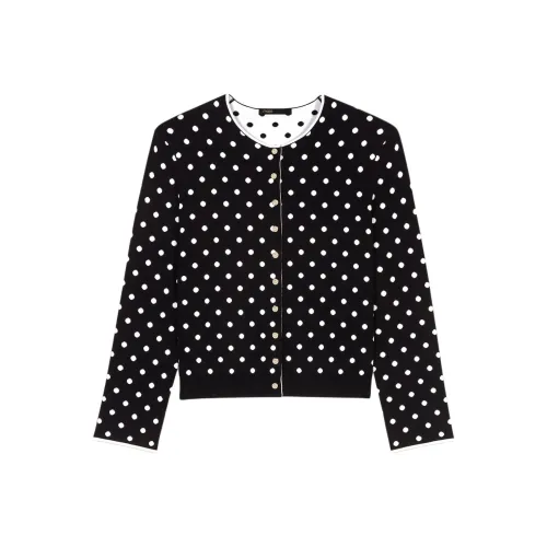 Maje Fancy Knit Cardigan