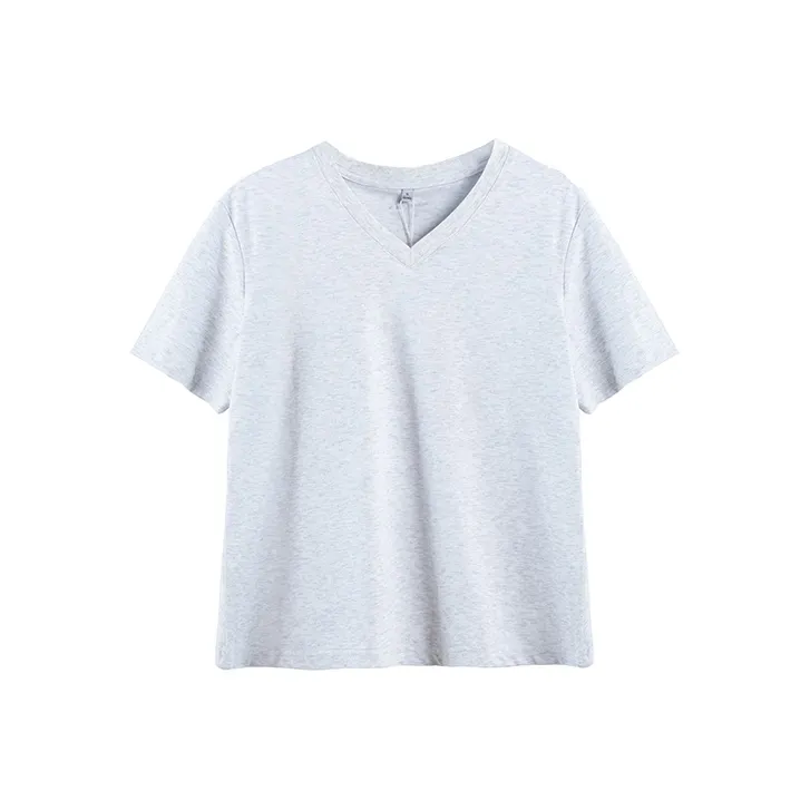 Merry City T Shirt Women's Light Heather Gray-0