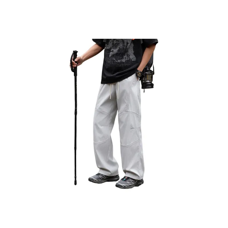WOOD SOON Casual Pants Unisex-12