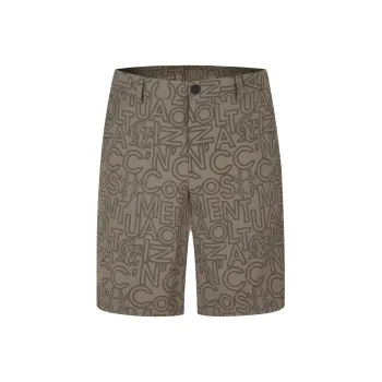 C'N'C New Order & Classics Series Spring And Summer Casual Shorts Men's Brown With Print